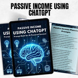 Passive Income Using ChatGPT  | Printable PDF | Instant Download
