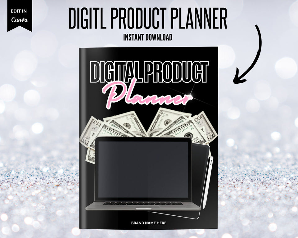 Girl Boss Planner, Planner Template, Planner, PLR , White Label, PLR,  eBook, Done For You, Add your own brand and resell, Planner