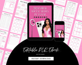 Viral Content Planner, 2024 Calendar, Content Creator Planner, Planner, Editable Planner, PLR , Canva, Done for you, 2024 Content Planner