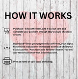 Couples Sip & Paint Printable | Valentine's Day,  Date Night Painting | DIY Painting Kit for Couples | Fun and Romantic Date Night Idea