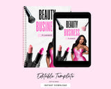 PLR Planner, Beauty Planner, PLR , White Label, PLR,  eBook, Done For You, Add your own brand and sell for profits, Planner