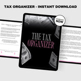 Tax Organizer Template | 42-Page Small Business Tax Binder | Instant Download, Tax Seasong, Tax Time