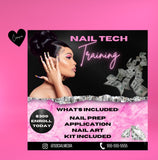 Nail Tech, Flyer, Training, Nail Course, Nail Art, Nail Artist, Beauty Flyer