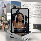 Becoming Her eBook | Self-Help Manifestation Planner | Level Up Guide | PLR eBook for Personal Growth