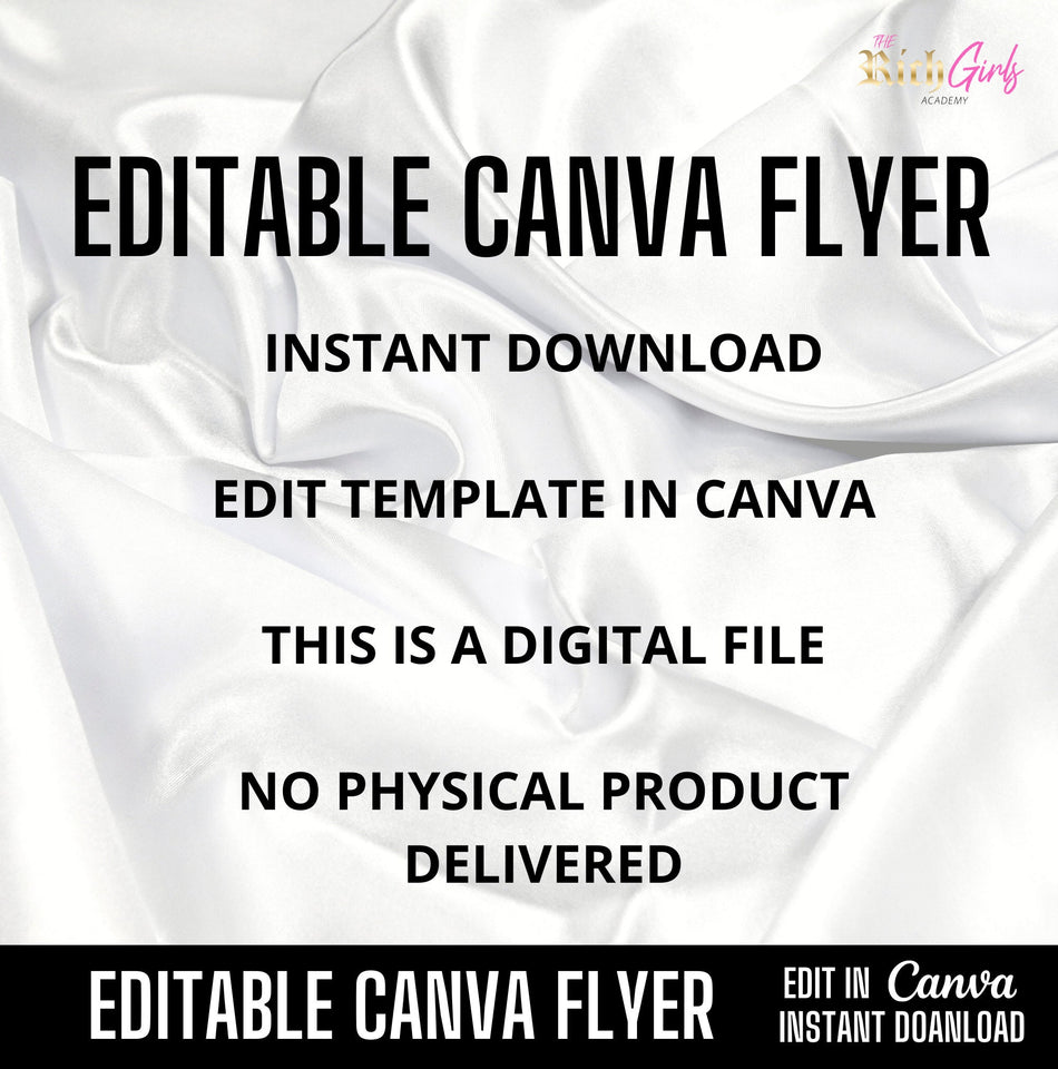 Editable Flyer, Lash Booking, Lash Appointment, DIY Template, DIY Flyer, Canva Flyer, Lashes, Lash Tech, Graphic flyer