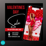 Buy 2 get 2 FREE! Valentines Day Sale, Shop Flyer, V Day Flyer, Canva Flyer, Flyer, Instagram Post, Valentines Day Template