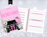 Girl Boss Planner, Planner Template, Planner, PLR , White Label, PLR,  eBook, Done For You, Add your own brand and resell, Planner
