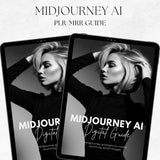Midjourney AI Guide | PLR eBook with Resell Rights | Editable Canva Digital Guide with AI Prompts for Stock Images