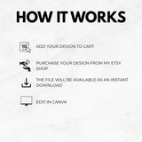 Praise & Worship Church Flyer: Editable Canva Template (Instant Download