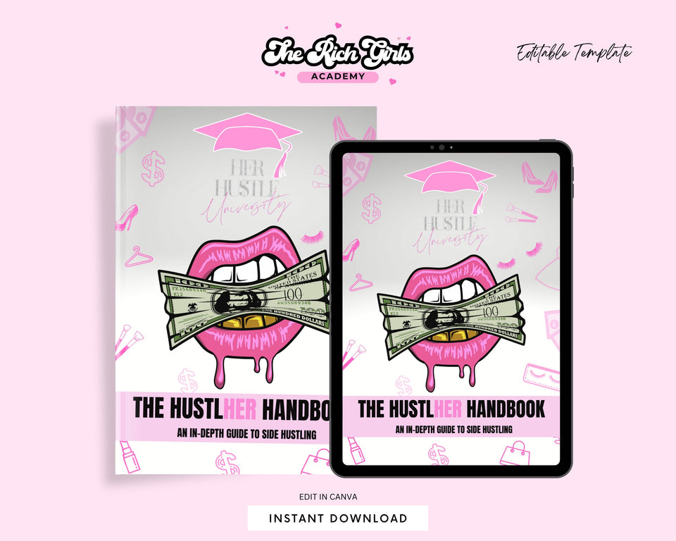 PLR Template, PLR Ebook,  50 Page Side Hustle ebook, Rebrand, Done For You, PLR, Digital plr, digital ebook