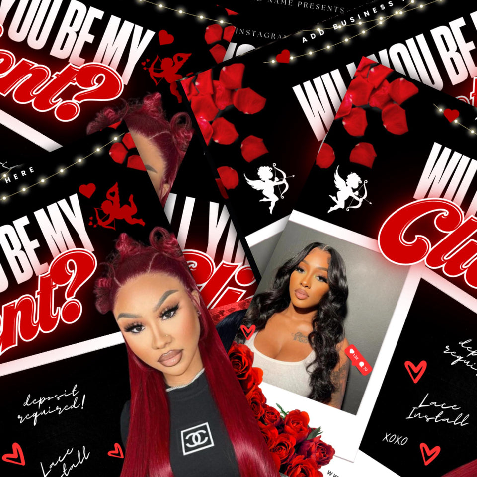 valentines day flyer, vday, holiday, valentines, love, flyer, beauty flyer, booking flyer, appointment flyer
