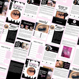 Lash PLR Ebook, Lash Ebook, Six-Figure Lash Business Ebook, PLR ,  Ebook, Done For You, Digital Book, For Profit, Lash Tech, Ebook, Lashings