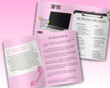 PLR,  Girl Let's Talk Business, DFY , White Label Planner,  Done For You, editable, canva template, Business ebook, PLR product, Template