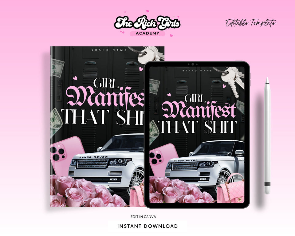 Manifestation PLR eBook | Done-For-You eBook, Editable PLR, Manifest eBook, Law of Attraction, Self-Help & Personal Growth, Resell