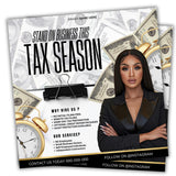 Tax Flyer | Stand On Business | Tax Season  | Taxes | Instant Download | Tax Season Flyer | Tax Professional | Tax Business | Tax Template
