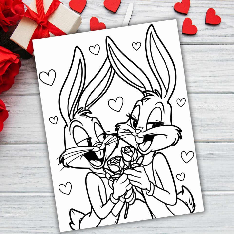Couples Sip & Paint Printable | Valentine's Day,  Date Night Painting | DIY Painting Kit for Couples | Fun and Romantic Date Night Idea