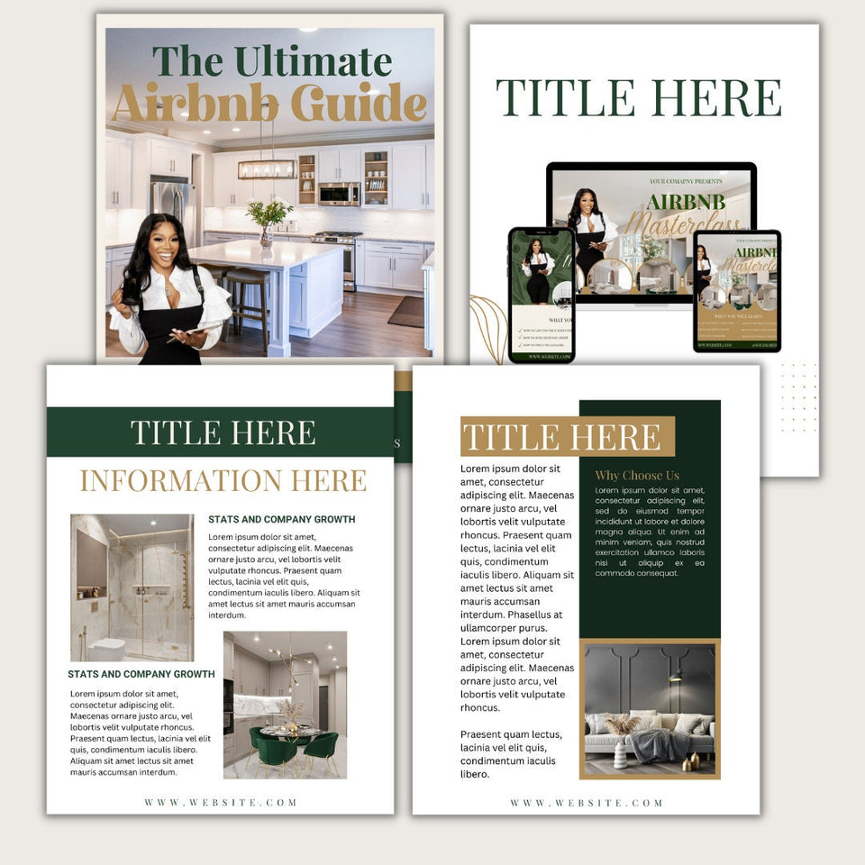 Airbnb Ebook, Real Estate Ebook, Ebook, Editable Ebook, PLR,  Ebook, Done For You, Digital Book, For Profit, White Label