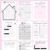 60 Page guide and workbook not a plr template, Workbook, Femininity, Manifesting, Business Planner, Self Care, Budgeting, PDF book