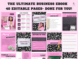 Business Ebook Template, business planner, Branding Ebook, White Label Ebook, Ebook, Done For You, Digital Book, For Profit, Resell, Books