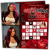 Valentines Day flyer, Valentine Flyer, February Booking Flyer, Social Media Flyer, V-Day Booking, Booking Flyer, Hair Flyer, Beauty Flyer